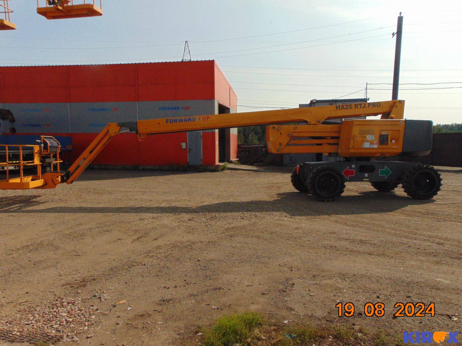 Фото Коленчатый дизельный подъемник Haulotte 26RTJ Pro